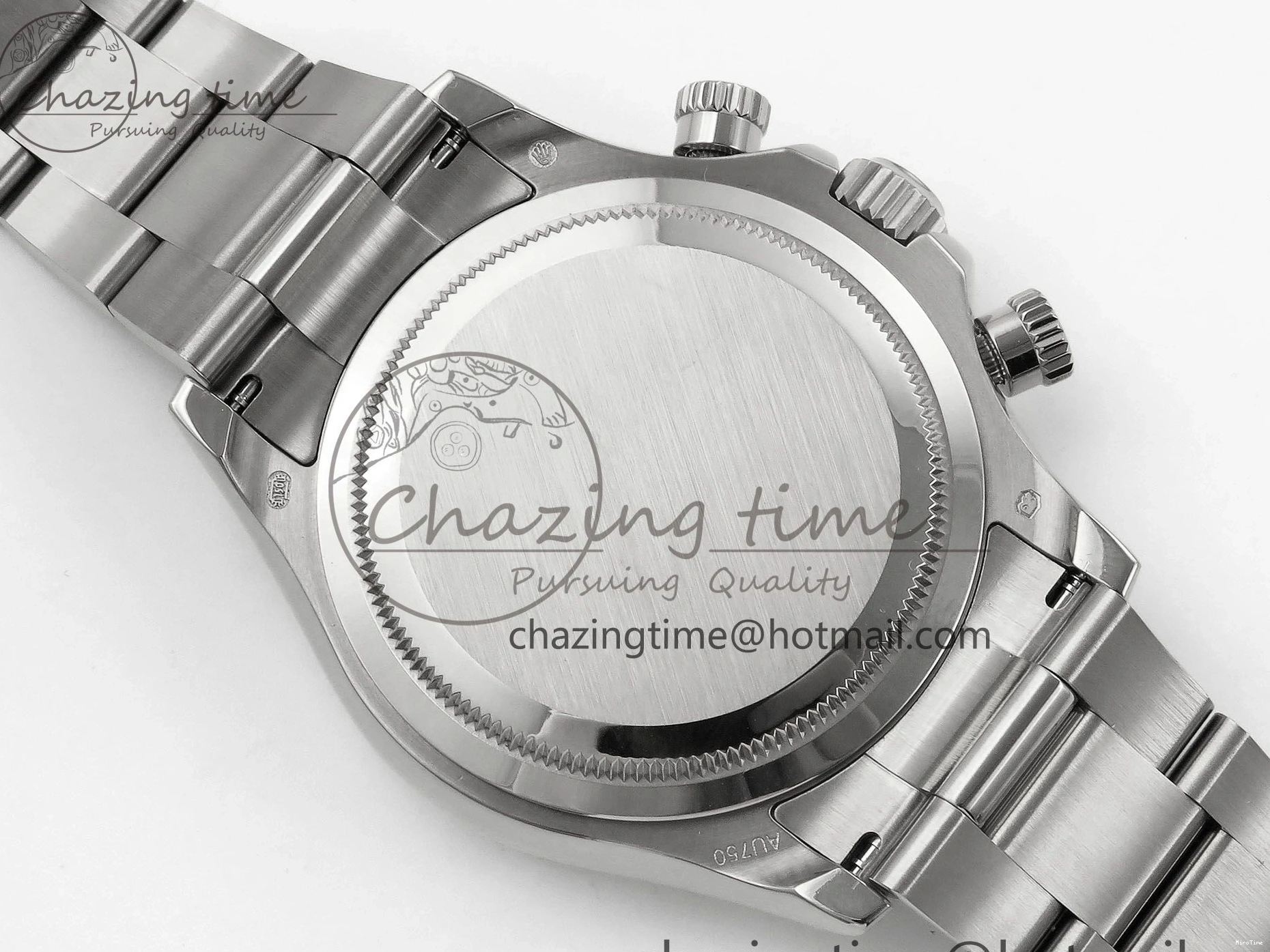 MiroTime 0422 Daytona 126500 QF 1:1 Best Edition 904L Steel Black Dial on SS Braclet SH4131 V ZeroBulk 1296